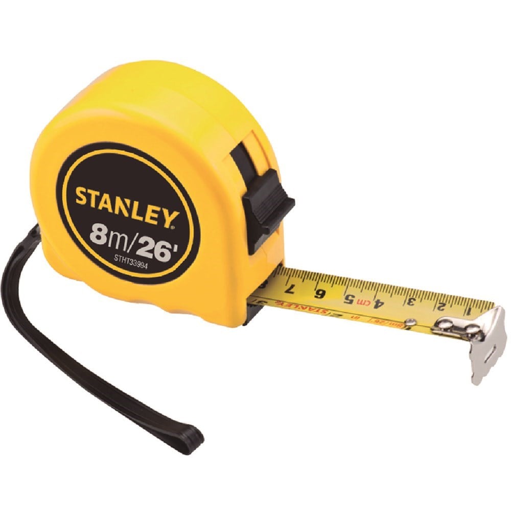 Trena Stanley Basica 8m/26 com Trava STHT33994