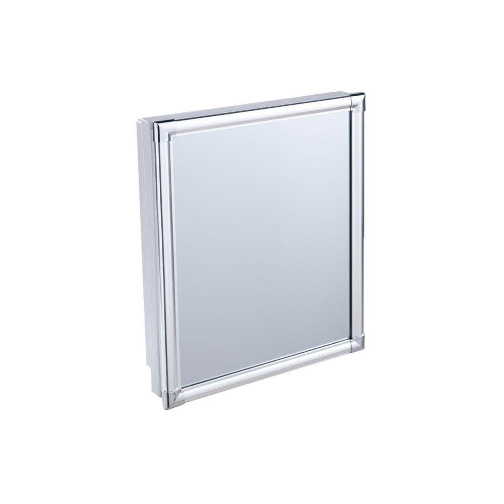 Armário Plástico Astra "Moldura Aluminio" Cinza AL41 AL41*CZ2