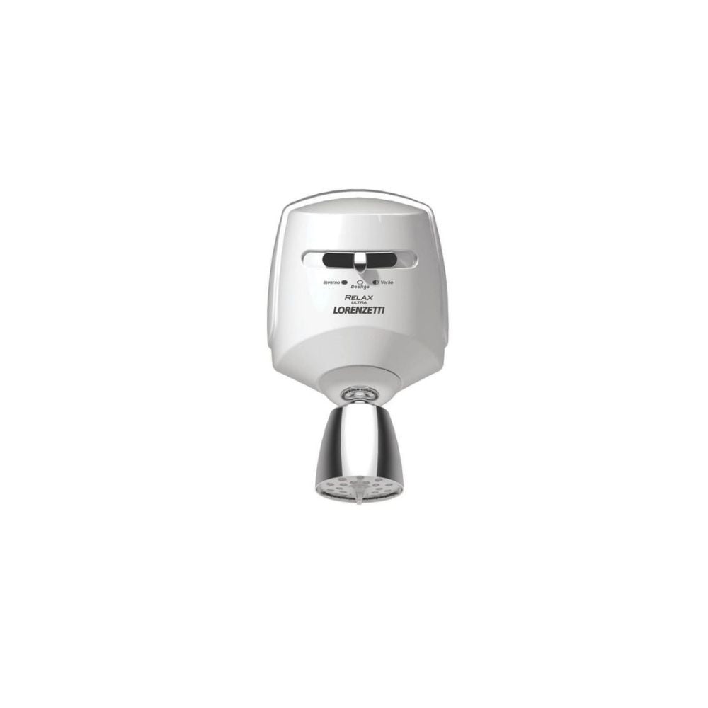 Ducha Lorenzetti - Relax Branca/Cromada 3T 220V 5500W | 7540115 - imagem 1