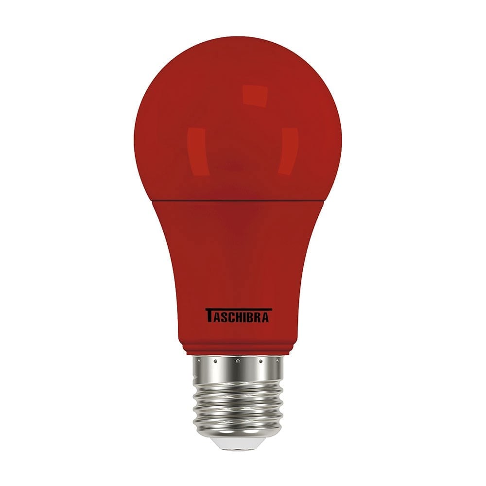 Lâmpada LED Bulbo Taschibra 5W Tkl Bivolt Vermelha 11080392