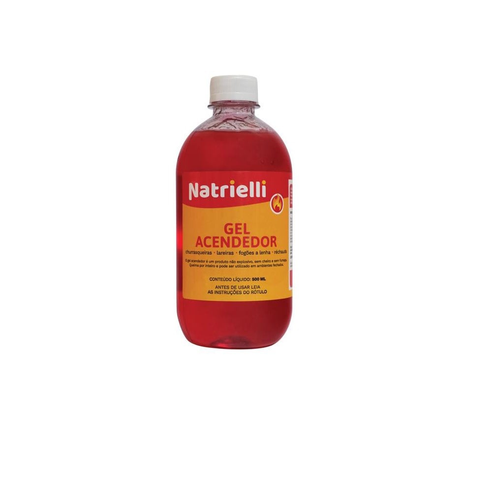 Acendedor para Churrasqueira Natrielli em Gel 500ML GEAC500