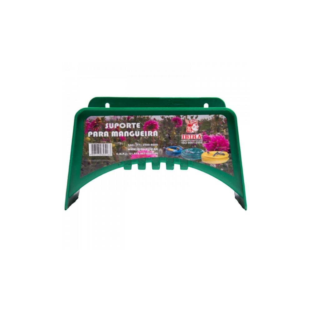 Suporte Mangueira PVC Verde Ibira | 516