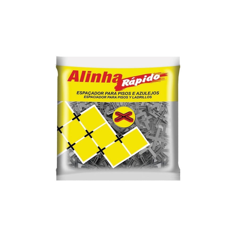 Espaçador Juntalider Alinha Rápida 8mm 80 Peças 9010000146