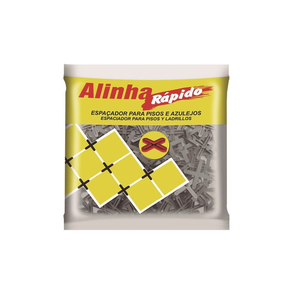 Espaçador Juntalider Alinha Rápida 1mm 100 Peças 9010000140