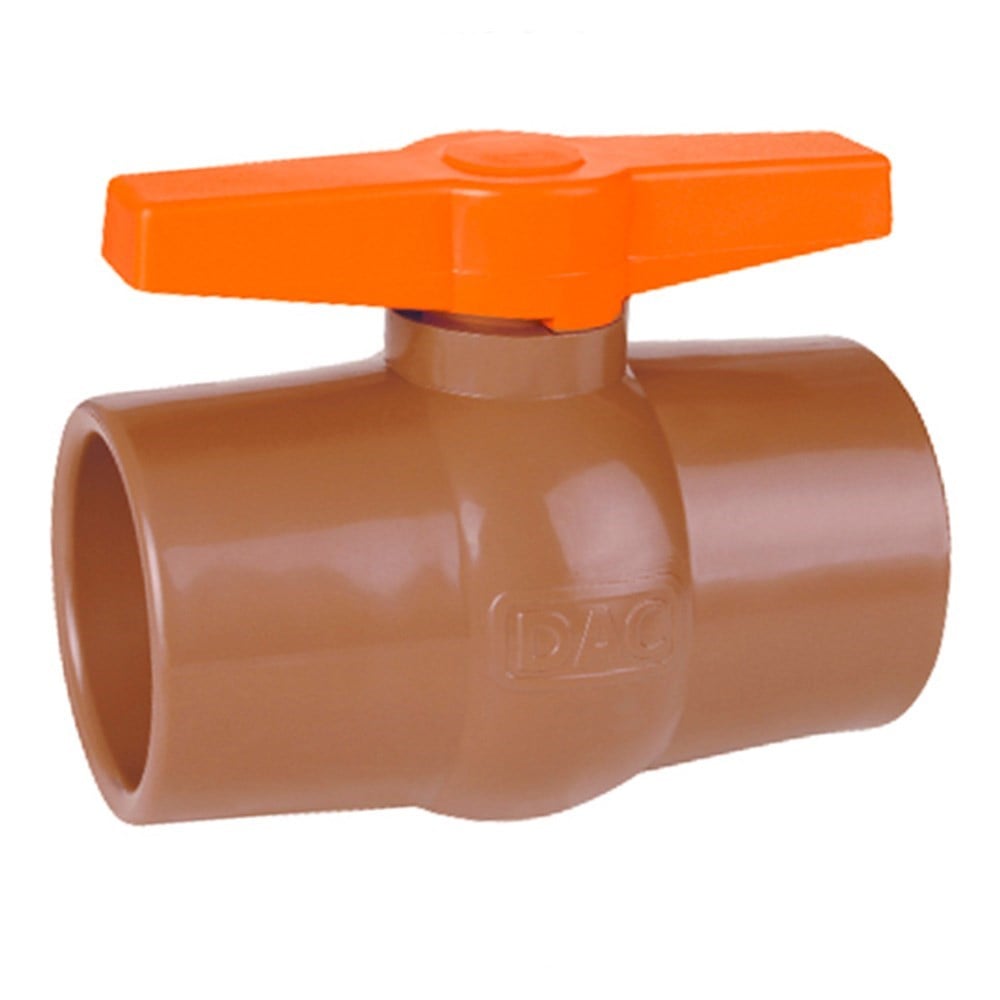 Registro Esfera PVC Viqua 25mm Liso Liso 1030102