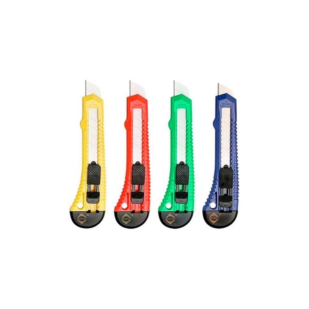 Estilete Brasfort com Lâmina Larga 18mm | 8286