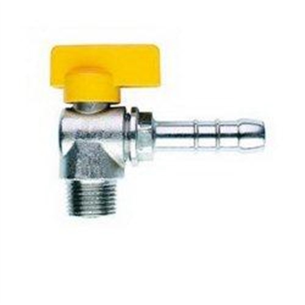 Registro Gás Esfera 1/2 NPT-MACHOX3/8" Bico Macho 110