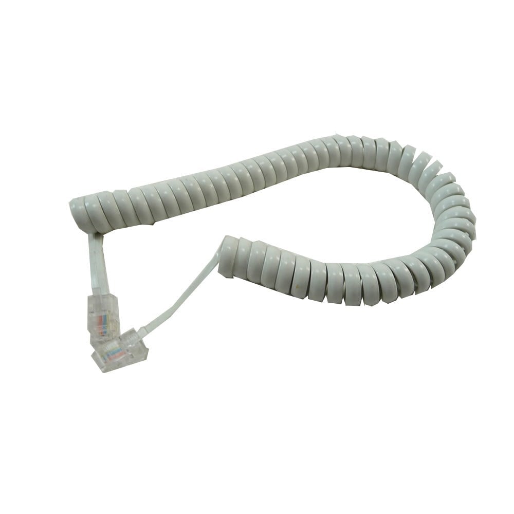 Cabo Fone Espiral Jack/Jack 2M Branco 989