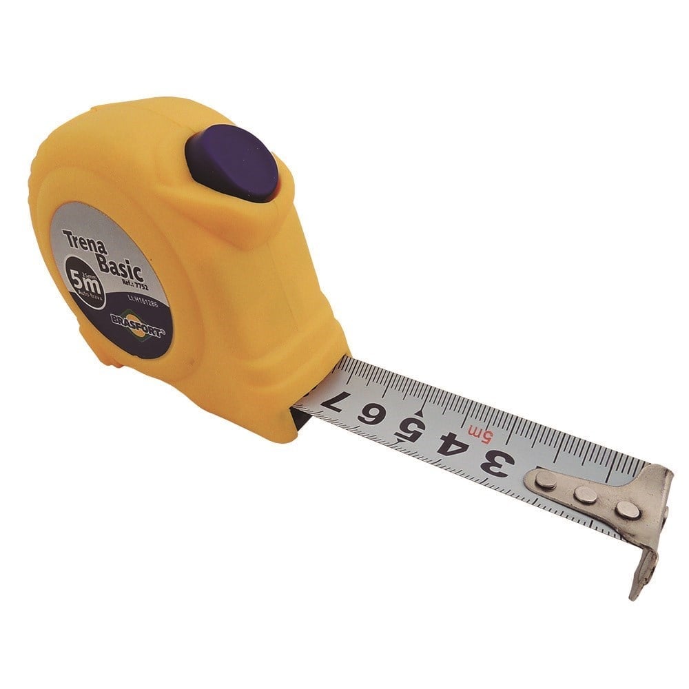 Trena Brasfort Auto-Trava Basica 5M/25MM 7752