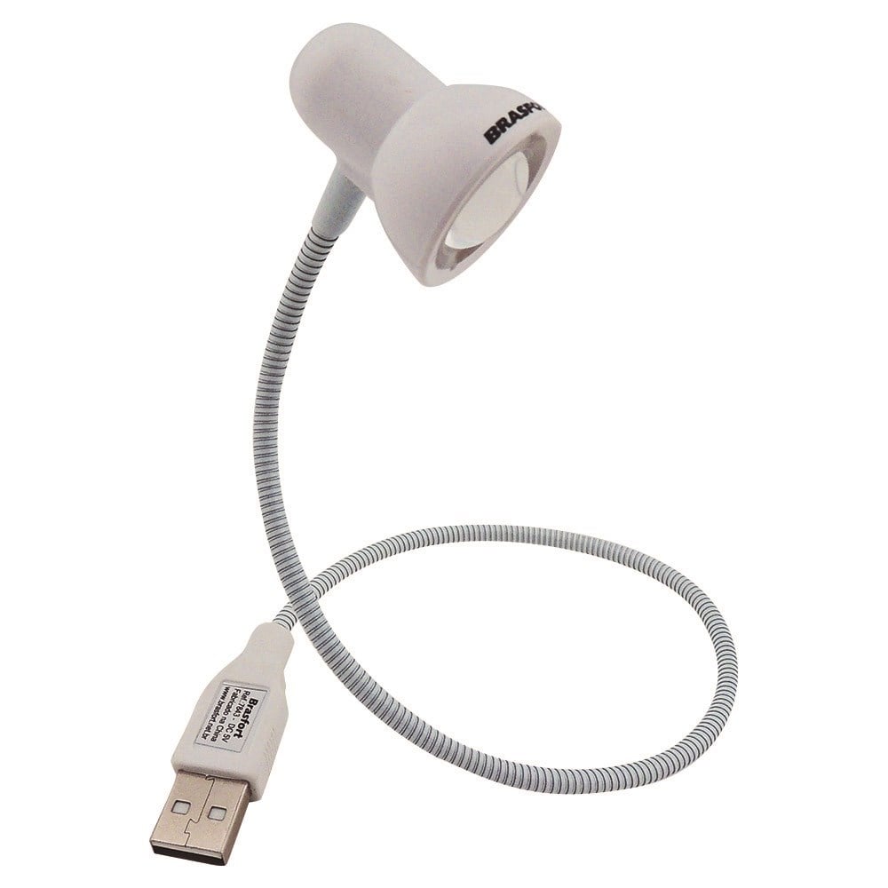 Luminária LED Brasfort para USB 7843