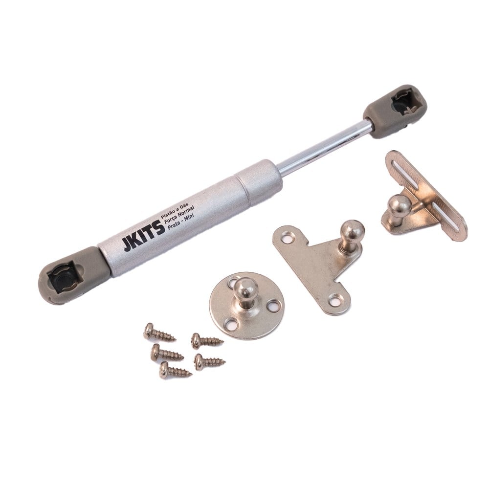 Pistão a Gás Jomarca Newton 100N Galvanizado Força Inversa P259