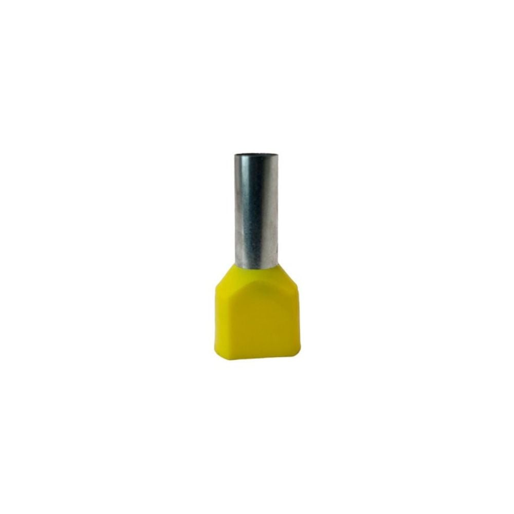 Terminal Isolante Térmico Sforplast Tubol Duplo AM 6,0MM C14 - 100 Peças | 4780