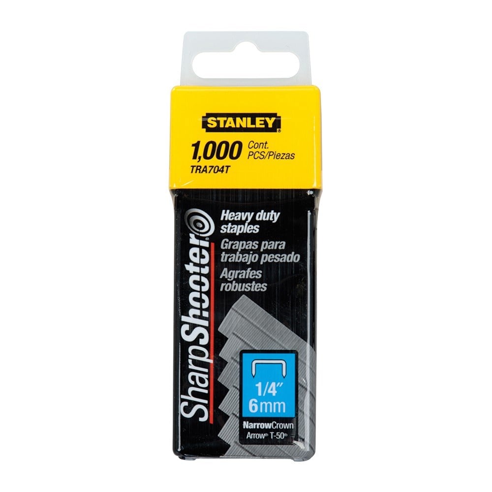 Grampo Grampeador Stanley 704 para TR100 1/4" Mil TRA704T
