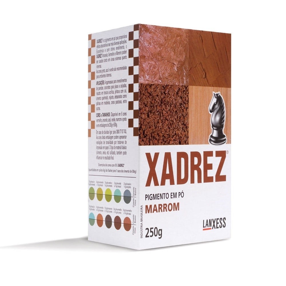 Pigmento Pó Xadrez Marrom 250g 67938