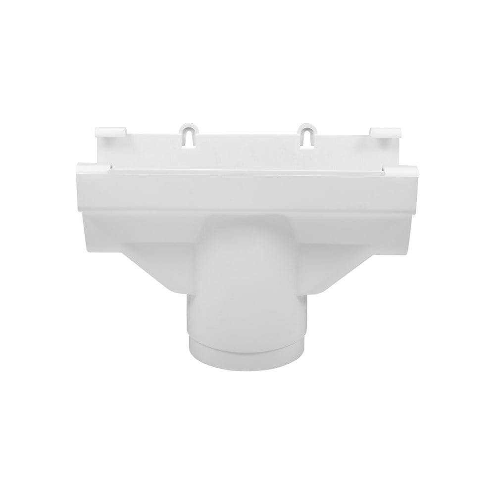 Bocal Saída da Calha Astra 100mm PVC Branco CAL/B100*BR