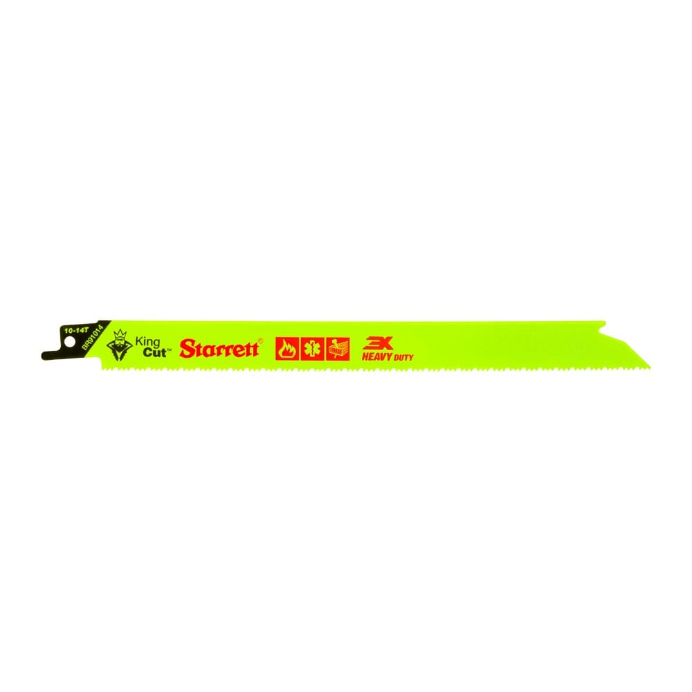 LAMINA SERRA SABRE STARRETT 228MM/9" BI-METAL KING-CUT 2 PECAS 10-14 DENTES BR91014-2
