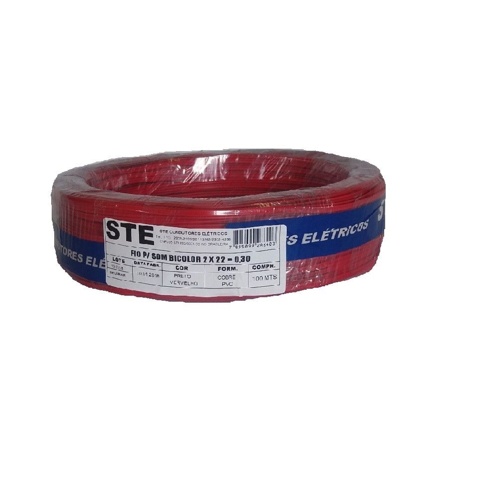 Fio Som Bicolor Ste 0.30MM 2X22 Pr 701