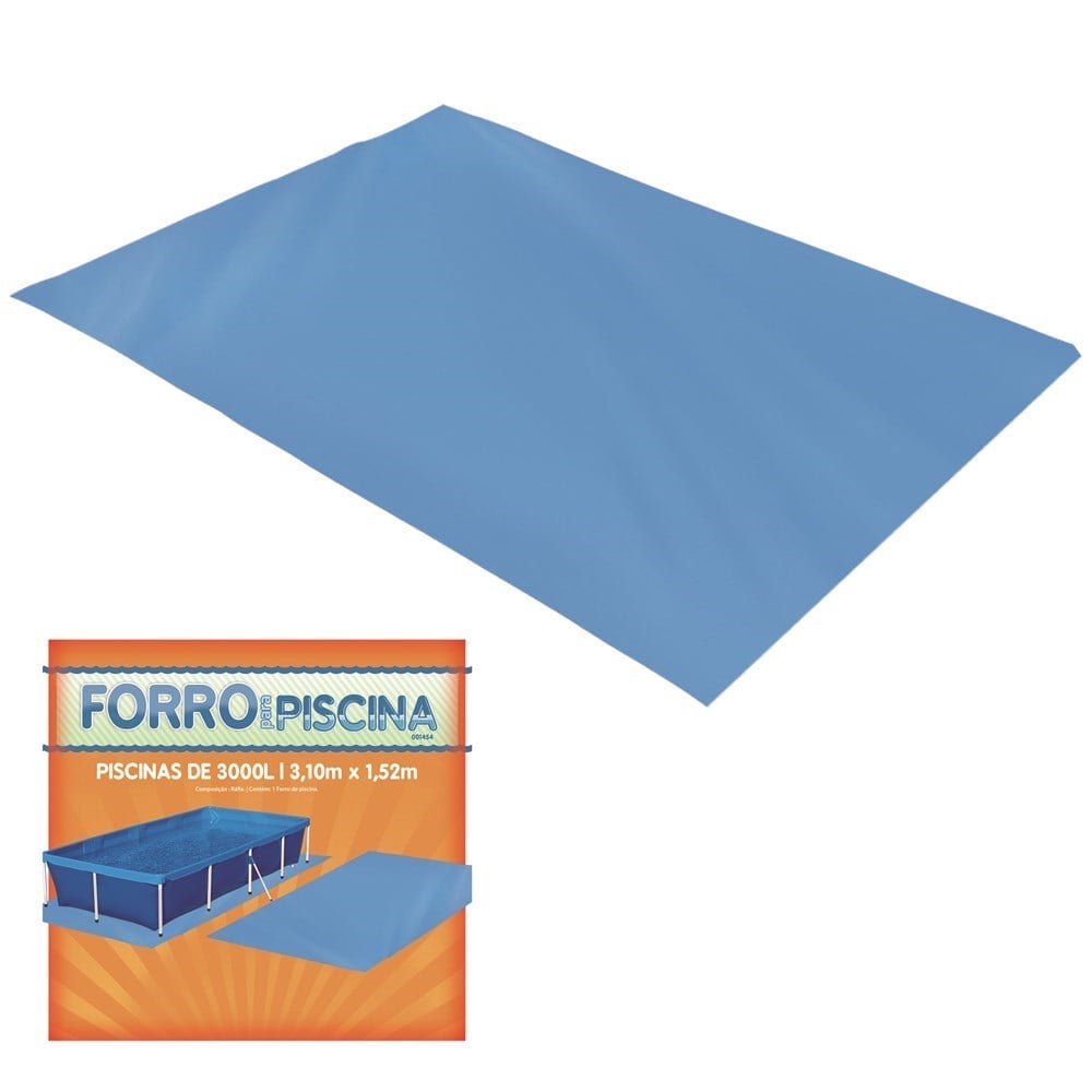 Forro de Chão para Piscina 3000L Mor 1454