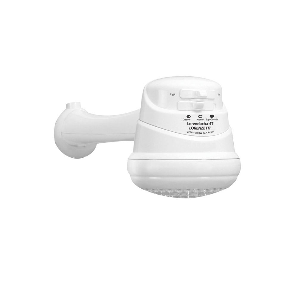 Ducha Lorenzetti Lorenducha 4T 220V 6800W Branca 7531103