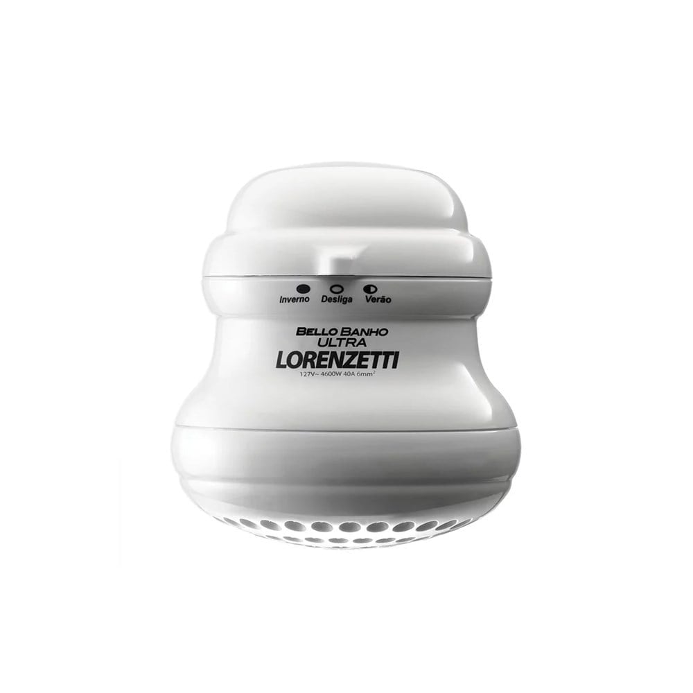 Ducha Lorenzetti Bello Banho Ultra 5400W 3T 127V Branca 7530426