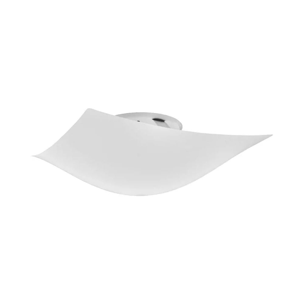 Luminária Plafon Taschibra Solari ABS 1 Lâmpada Compacta 30 Quadrado 2040011 - imagem 1
