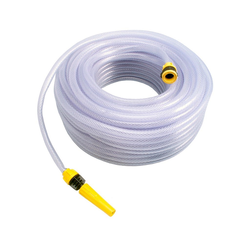 Mangueira Água Ibira Trançada 1/2" Transparente 20m 1703