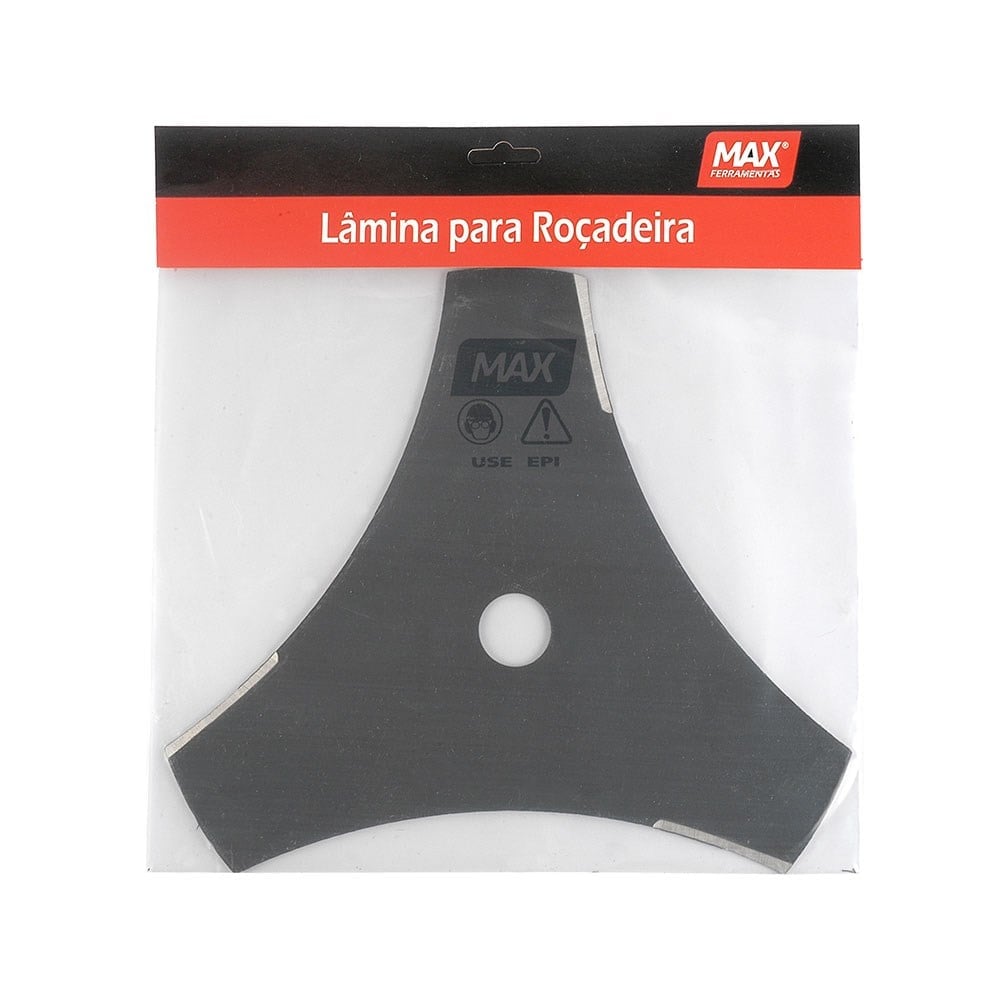 Lâmina Rocadeira 3 Pontas Max Furo 1" 25cm 65150