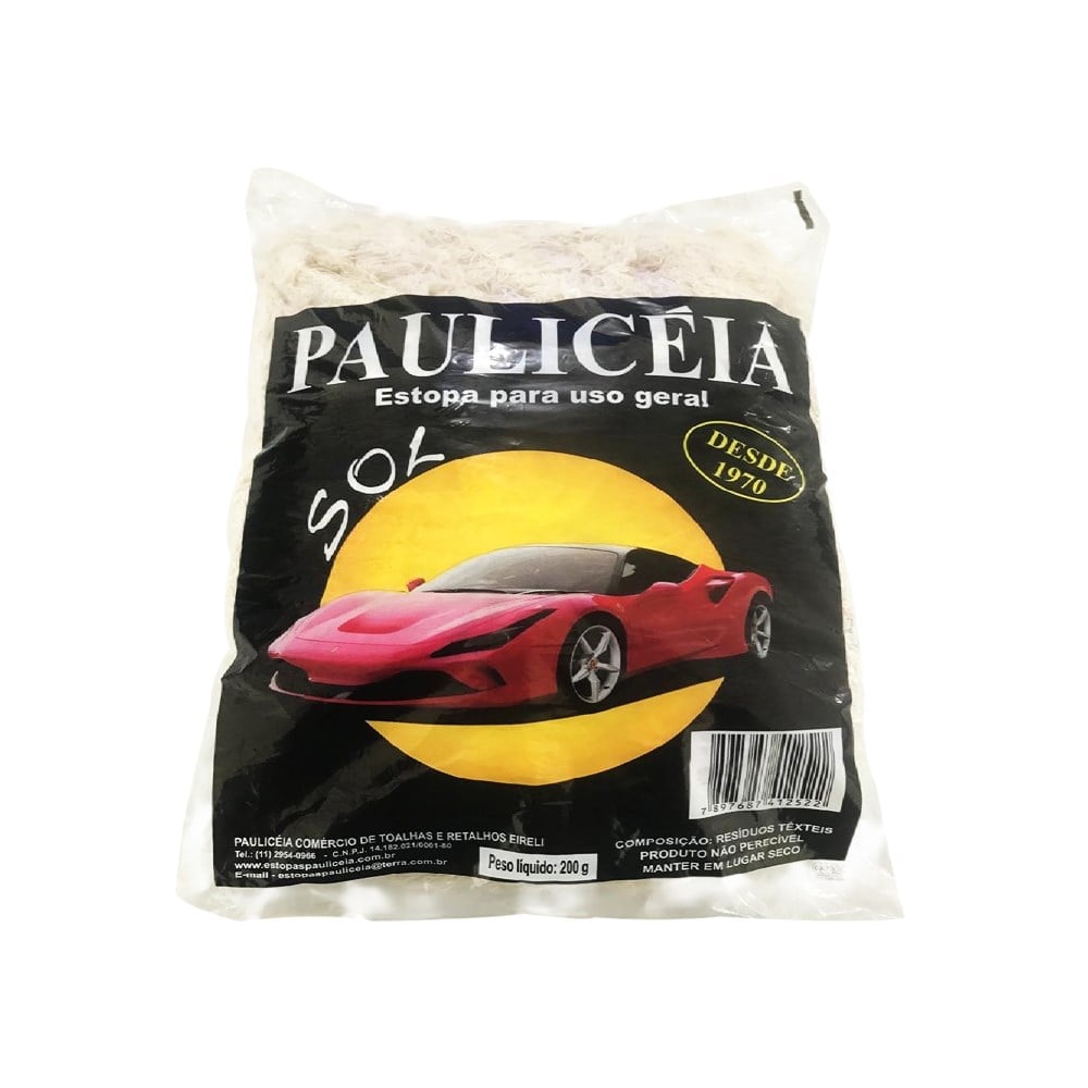 Estopa Pauliceia para Limpeza 200G 1134