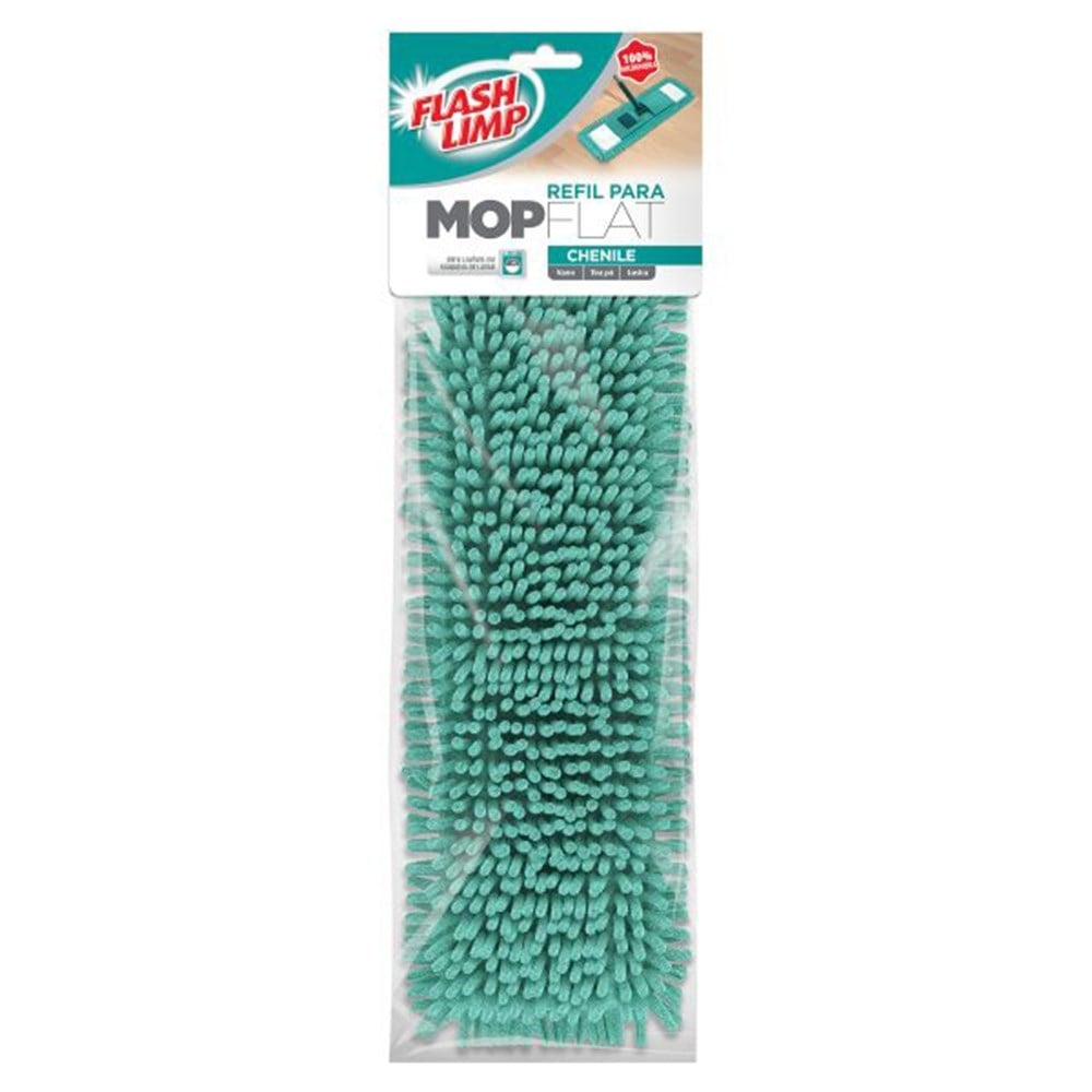 Refil Mop Flat Chenille Flashlimp RMOP7633