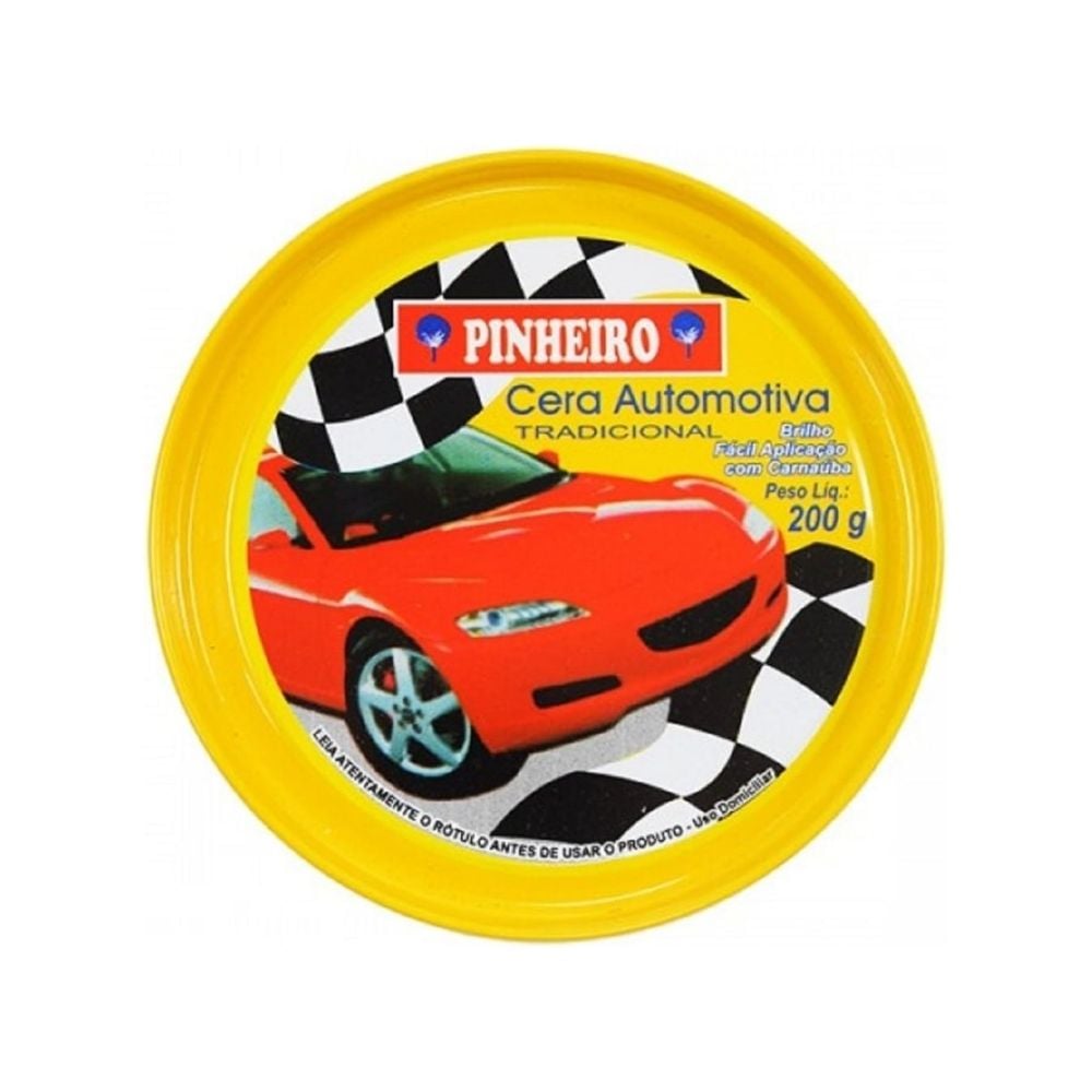 Cera Automotiva Pinheiro 200g Pasta | 31