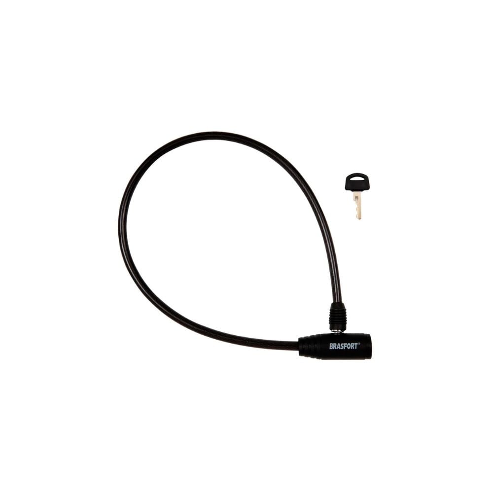 Cadeado Bicicleta Brasfort com Chave 08x60cm 7016 - imagem 1