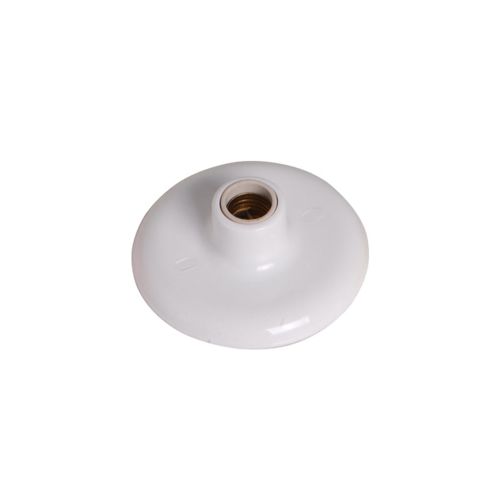 Plafonier PVC Ilumi Branco Soquete Porcelana E27 18091