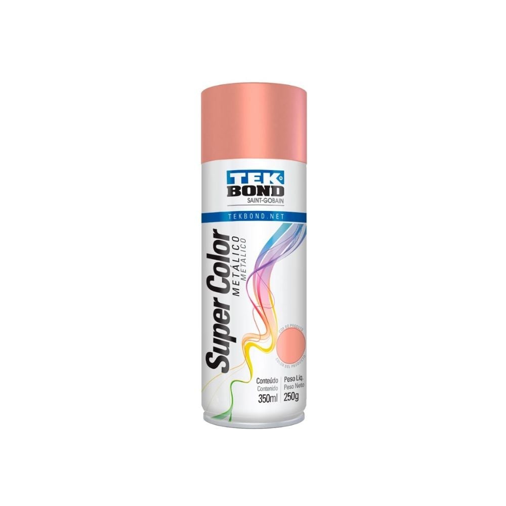 Spray Tekbond Rose Gold Metálico 350ml | 23411006900