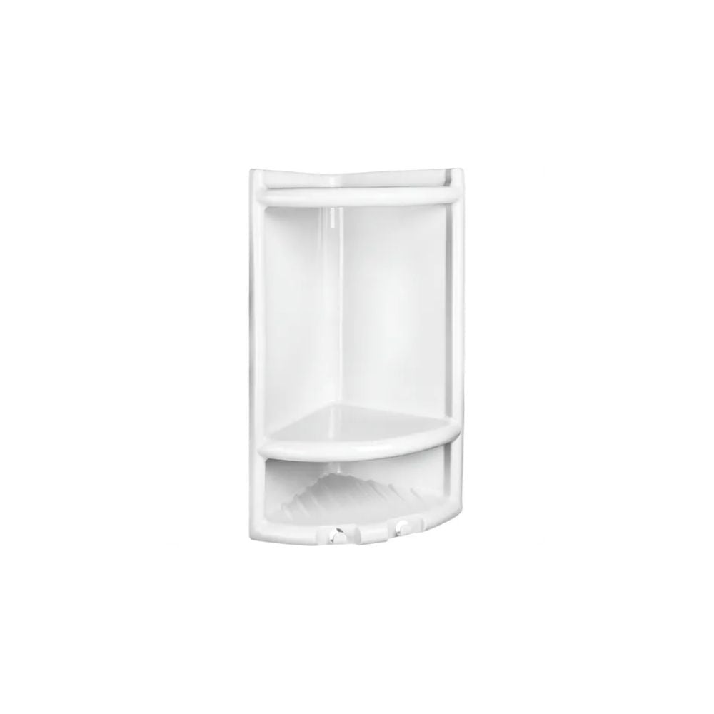 Porta Shampoo de Canto Herc Branc | 4010 - imagem 1