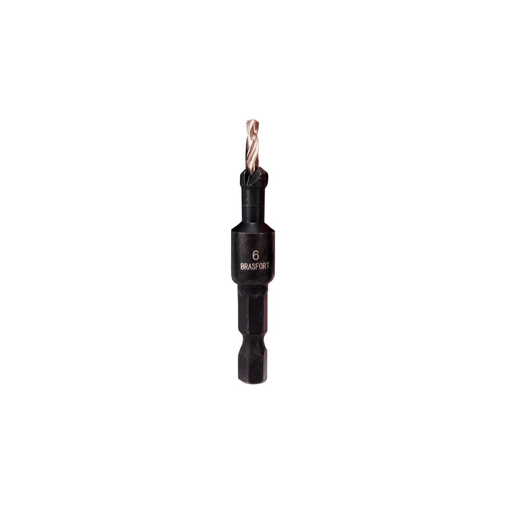Broca Escariadora Brasfort para Madeira 6mm 7966