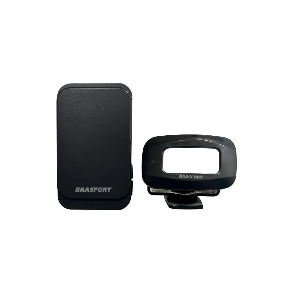 Anunciador de Presença com Sensor Brasfort Preto | 7746 - imagem 1