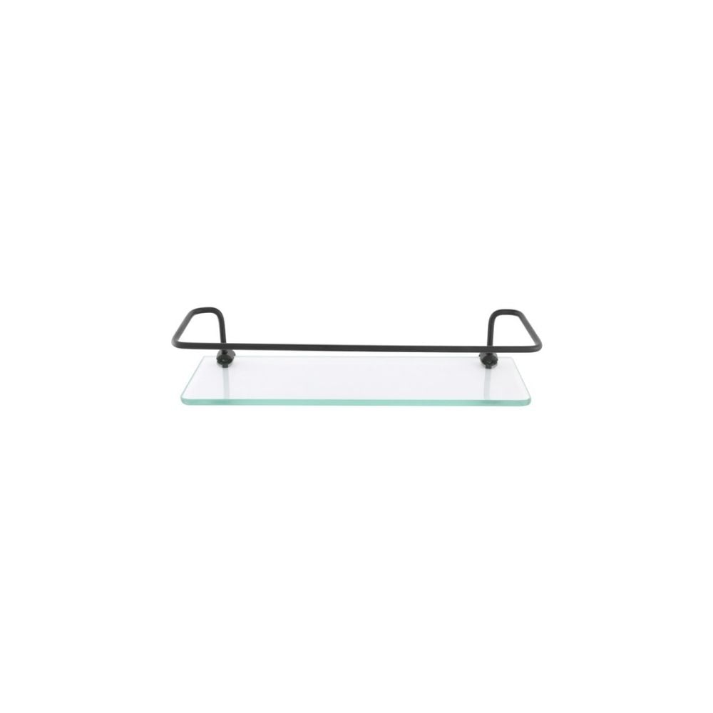 Porta Shampoo Reto Clarainox Preto Aço Inox | 7115